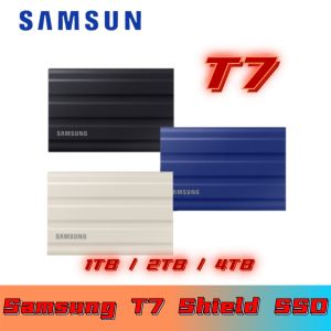 Samsung T7 Shield 1TB / 2TB/ 4TB External SSD Memory-High Speed Mbit/s Dust IP65 For Backup Gaming 4K Video Editing