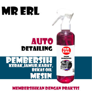 MR ERL auto detailing semprot Pembersih Kerak Oli mesin kotoran Membandel Penghilang Kerak Mesin Motor Mobil Magic Cleaner Pembersih Serbaguna 250ml