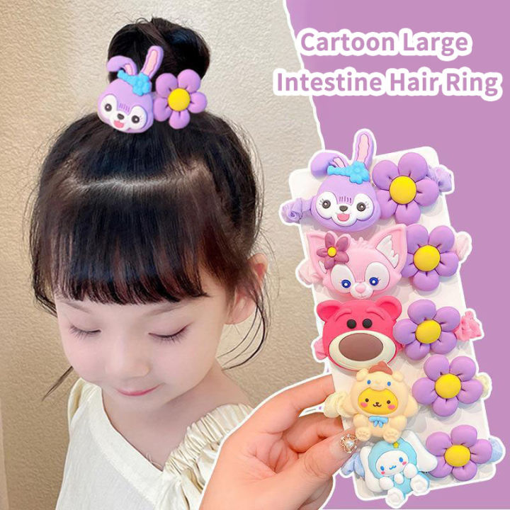 Cyprus Sanrio Hair Tie Cartoon Cinnamoroll Dog Hair Ring Sweet Girl