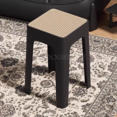 Vedourstyle Nordic Rattan Chair PP Chair Plastic Chair Bangku Stool Restaurant DiningChair Outdoor KerusiCafe