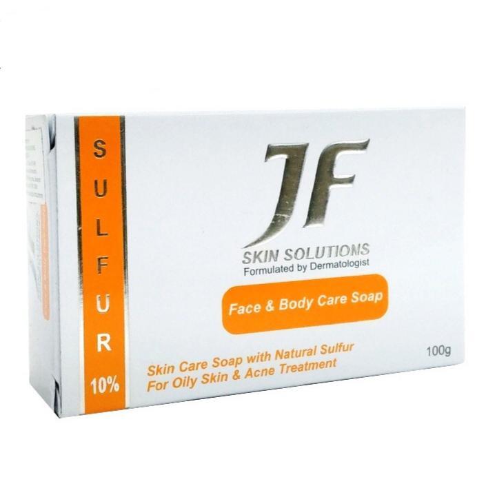 JF Sulfur Soap - For Oily Skin & Acne Treatment (100g) | Lazada