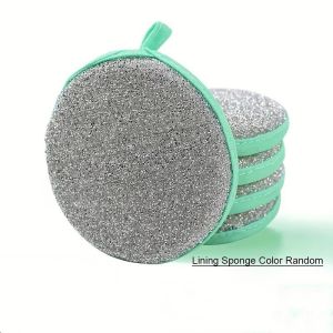 [HCM] Set 3 Miếng rửa chén dĩa 2 mặt hình tròn -Randy