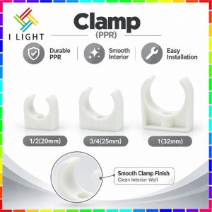 (Fast Delivery)1/2’’ 3/4’’ 1’’ PPR Pipe Fittings Coupling/Elbow/Tee/End Cap/Plug/Clamp PPR Fittings High Quality
