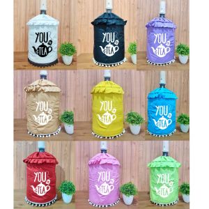 Cover Galon Pompa / Galon Duduk / Galon Bawah Quotes Aneka Warna Shafiyyah.Sarban