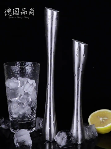 20Cm Hoặc 26Cm Chiều Dài Thép Không Gỉ Máy bào đá Và Cocktail Muddler Máy Nghiền Hoàn Hảo Cho Bar Và Nhà Bếp