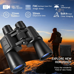BERGARANSI Apexel Teropong Binokular jarak jauh mini super zoom Binocular Outdoor HD 10-30x50