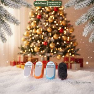 Bàn Chải Đa Năng Tay Cầm Tiện Lợi – Chà Quần Áo Giày Dép Nhà Tắm – Lông Mềm Bền Cầm Êm Tay