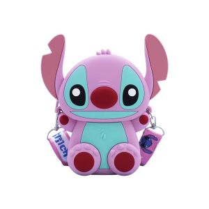 3D Stitch Silicone Purse Cartoon Stitch Shoulder Bag Children Mini Storage Kids Girls Wallet Crossbody Bag