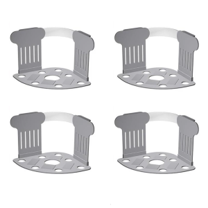 4PCS Transparent Bed Sheet Stabilizers Bedsheet Corner Tightener Easy Installation Long Time Adhesion for Any Bed