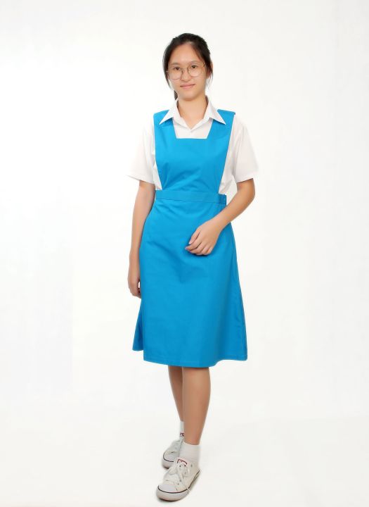 V3 Premium School Uniform_Secondary Girls Pinafore/ Baju Pinafore ...