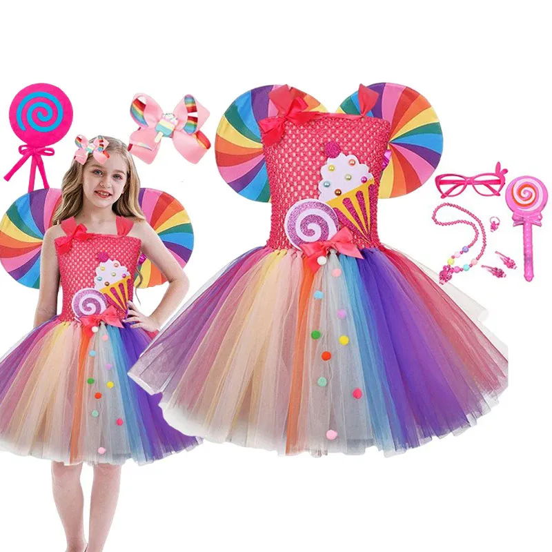 Children's Candy Dress Party Costume Princess Dress