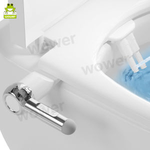 Ultra-Slim Bidet Dual Mode Bidet Attachment for Toilet Ergonomic design,Non-Electric Bidet Toilet Seat Attachment with Pressure Controls(Feminine/Posterior Wash)Easy Home Installation