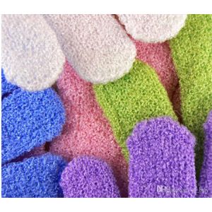 Happy Mall COD Bathroom Bath Gloves Scrubber Body Scrub Exfoliating Comfortable And Clean To Remove Dirt