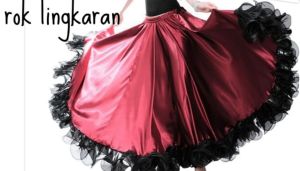 Pola instan rok lingkaran