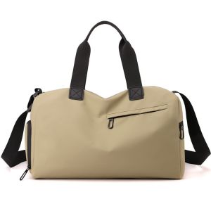 Outdoor Fitness Bag Sports Bag Dry Wet Separation Large Capacity Waterproof Handbag Crossbody Travel Bag  Travel Gym Duffel
