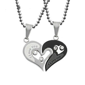 🔥Cadia👍 2 Pcs/Set of Fashion Lovers Necklace Pairing Friendship Distance Multi Face Wish Stone