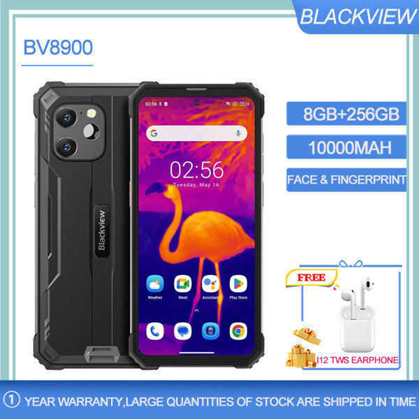 【Official Shop】Blackview BV8900 Rugged Phone, Thermal Imaging Camera ...