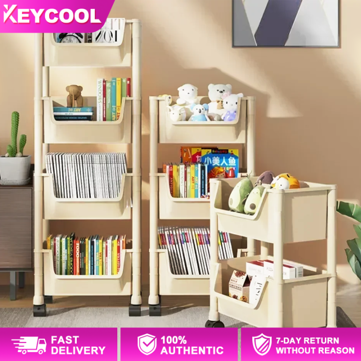 Keycool Moving Rack Trolley Organizer Cart Racks Organizer Storage ...