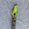 Ibanez PIA3761 Electric Guitar White/Black/Gold/Green Professional Guitar. 