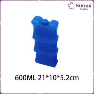 Suomi 400/600ML Reusable Ice Packs Breastmilk Storage Baby Cooler Bag Lunch Box Ice Block Ice Gel Ice Bricks