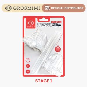 [Authorized Distributor] Grosmimi Replacement Straws Stage 1 / Stage 2