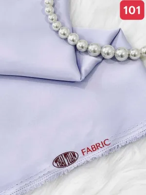 { Thái Tuấn} Vải May Áo Dài Học Sinh Màu Trơn Tô Châu Khổ 1M6