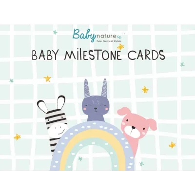 Babynatureco Baby Milestone Cards (Designer Edition!)