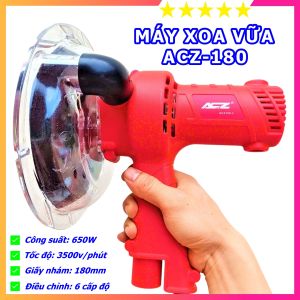 Máy chà tường làm sơn bả ACZ 180-2  công suất 650W  chuyên dụng cho thợ sơn tường