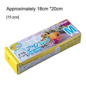 Sealed Zip Lock Pouch For Food Double Sealed Food Preservation Bag Airtight Refrigerator Food Storage Bag