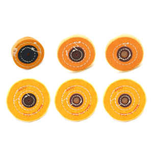 Quick Mirror Finish Polishing Wheel Cotton Buffing Disc For Stainless Steel Aluminum Alloy Surfaces Auto Motorcycle Care