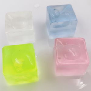 TESDFD Cat Paw Ice Cube Balls Toy Mini Ice Cube Cube Release Toys Ins Transparent Cat Paw Slow Rebound Toy Party Favors