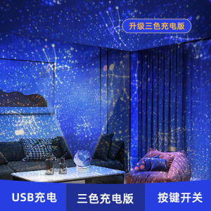 Upgrade Galaxy Projector Starry Sky Projector Star Lights Room Ceiling Galaxy Childrens Night Light Space Nightlight Child Kids Gift