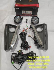 Foglamp Fog Lamp Lampu Kabut Lampu Bumper Depan LED All New Terios Facelift 2024 2025 2026+Cover Fog Lamp With DRL Wellcome Light Harga Complete(Produk OEM)