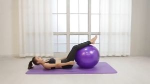 READY STOCK!!! Fitness Yoga Ball Anti Burst Exercise Balance Ball for Home Gym Workout Core Training Stability Ball  防爆防滑健身瑜伽球
