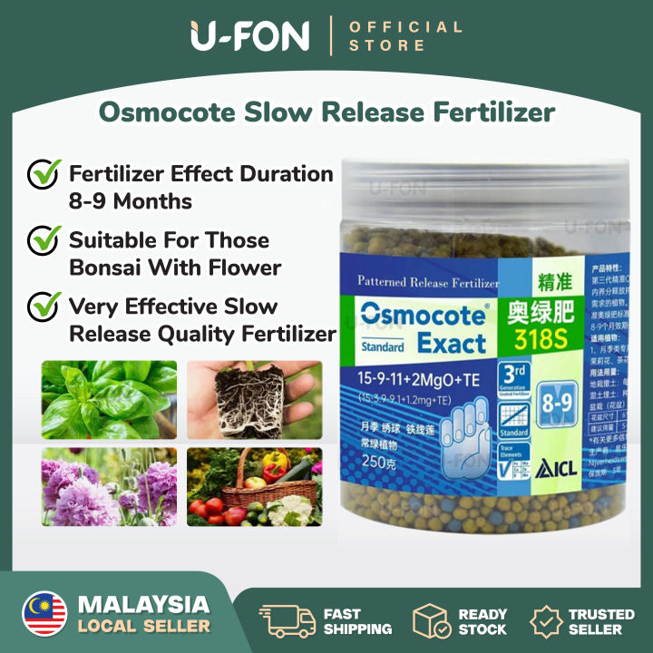 Osmocote Slow Release Fertilizer 318S for Plant Flower Bonsai Series Baja  Bunga 318S - Lazada | Lazada