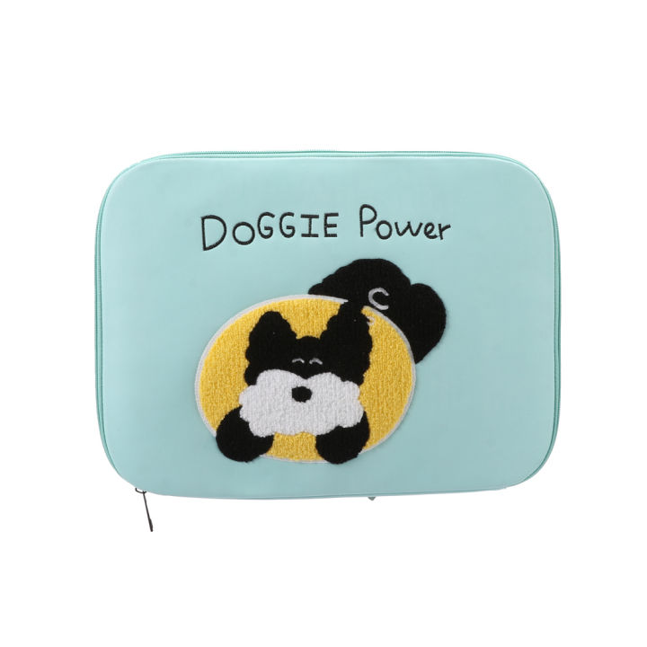 MINISO Doggie Power Laptop Sleeve Bag Mint Green Lazada PH