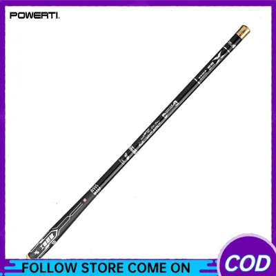 6H Mini Fish Rod Pen 38CM Ultra-Short Telescopic Freshwater Hand Rod Ultra-Light Hard Carbon Fiber Fishing Pole Telescopic Stream Feeder Rod Fishing Gear