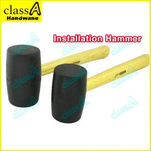 ClassAHW Fiberglass Floor tiles Installation Handle Rubber Mallet Hammer Getah Hamer