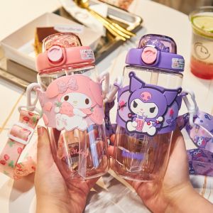 Botol Minum Anak Monorro 650ML / Botol Minum Anak Sedotan dan Tali 2310