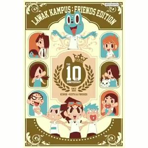 Genuine Product Guarantee LAWAK KAMPUS by Keith VOLUME 01-54 ARTBOOK / SPECIAL EDITION / ANNIVERSARY EDITION ACTIVITY BOOK COMIC - GEMPAK STARZ