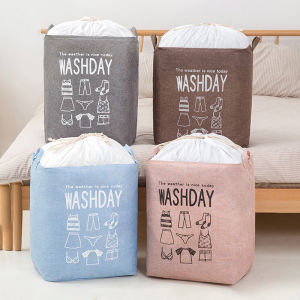 Extra Large Laundry Bag Collapsible Easy Pack Easy Carry Bag Foldable Clothes Storage Basket Laundry Organizer