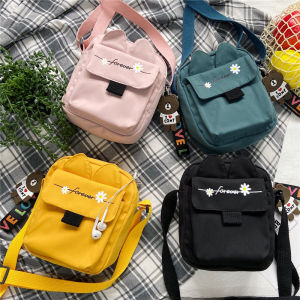 Korean Version Ins Forever Series Canvas Female Girl Bag