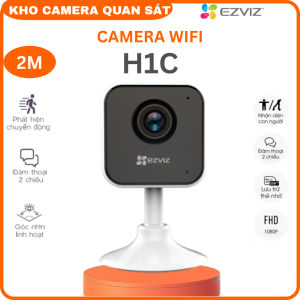 Camera WiFi trong nhà Ezviz H1C 2mp nhỏ gọn đàm thoại 2 chiều đế hít nam châm - Hàng chính hãng Bảo hành 24 Tháng
