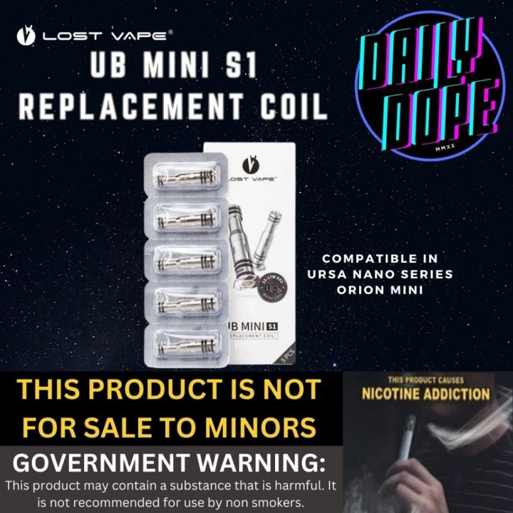{Legit} LV UB Mini S1 Coil Replacement Ursa Nano Pro Coil Lost Vape
