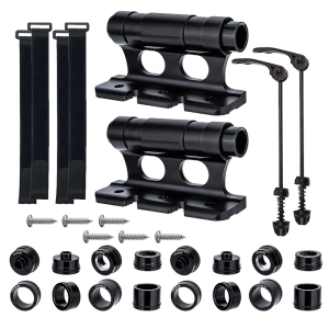 Bicycles Front Fork Mount Thru Axles Carriers Bike Fork Rack Block Bicycles Fixed Front Fork Bracket Mount Rack Enduring