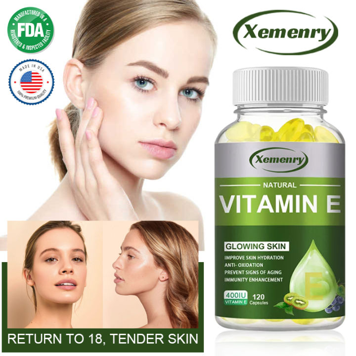 Curated visual reference: Picture Idea: Vitamin E Capsules A Natural Antioxidant For Anti Aging Skin
