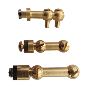 High Precisions Saxophone Key Screw Brass Texture Suitable for Straight Neck Soprano Model for Accurate Pitch Adjustment