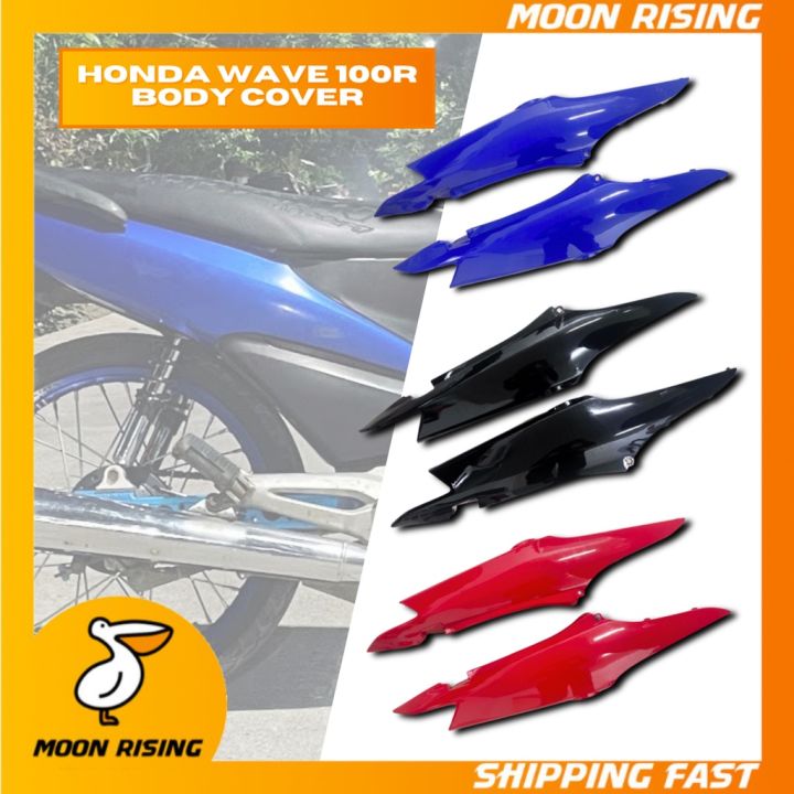 HONDA WAVE 100R MOTORCYCLE PARTS LONG SIDE COVER BODY COVER FOR HONDA WAVE 100 A8 MOONRISING Lazada PH