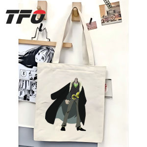 TFO Tote Bag One Piece the Straw Hat Pirates Monkey D. Luffy Versatile Ideal for College School