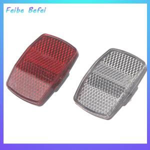 [Feibe Befei] Bicycle Plastic Reflector Tail Light Reflector Front And Rear Warning Tail Light